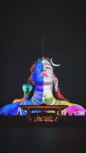 Prachi Tehlan Instagram - Back to @isha.foundation ❤️ So happy to see the how everything is managed here. It’s beautiful, it’s lively, it’s all about love, devotion, meditation, happiness, positivity, yoga, education ❤️ The movements started by Sadhguru and how beautifully this place is created over the years with a vision. 🌱 #ishafoundation #sadhguru #savesoilmovement #sadhguruishafoundation Adiyogi Shiva statue