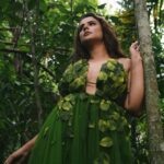 Prachi Tehlan Instagram - Stay close to nature It will never fail you🍃 Muse:@prachitehlan Photography: @sooraj_sarin @shammas_photography Makeup & Hair: @parvathyrajsmakeupstudio Costume Designer: @elzassignature #naturefashion #nature #natureinfluencer #naturaloutfit #naturedress #naturemodel #tosavenature #villageinfluencer