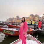 Prachi Tehlan Instagram - Watch till the end for your invitation 😜 #happymahashivratri #shiva #lordshiva #shivratrispecial #varanasi #banaras #ghatvisits Ganga Ghat Varanasi, Banaras