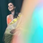 Prachi Tehlan Instagram - The glitters of the day ❤️ PC : @prayagamartin 😘😘😘😘 Styled By: @rishu812 MUAH : @sheetal_makeupandhair Jewellery: @sollakdesigns Saree: @farashaat_uae #dubaidiaries #travel #actorslife Dubai, United Arab Emirates