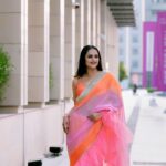 Prachi Tehlan Instagram - Habibi is in Dubai 🩷🧡🩷🧡 Stylist: @rishu812 Wearing : @phoolshreeofficial MUAH: @rosesdewladiessaloon Accessories: @sollakdesigns Captured by: @jibeeshsagar_photography PR : @socisparrow #film #actress #photography #love #movies #movie #model #fashion #inspiration #cinema #instagood #star #beautiful #photooftheday #achiever #sportswoman #beauty #Tollywood #Mollywood #Bollywood #acting #queen #Indian #ActorsLife #PrachiTehlan #Malayalamactress #Mamankam #teluguactress