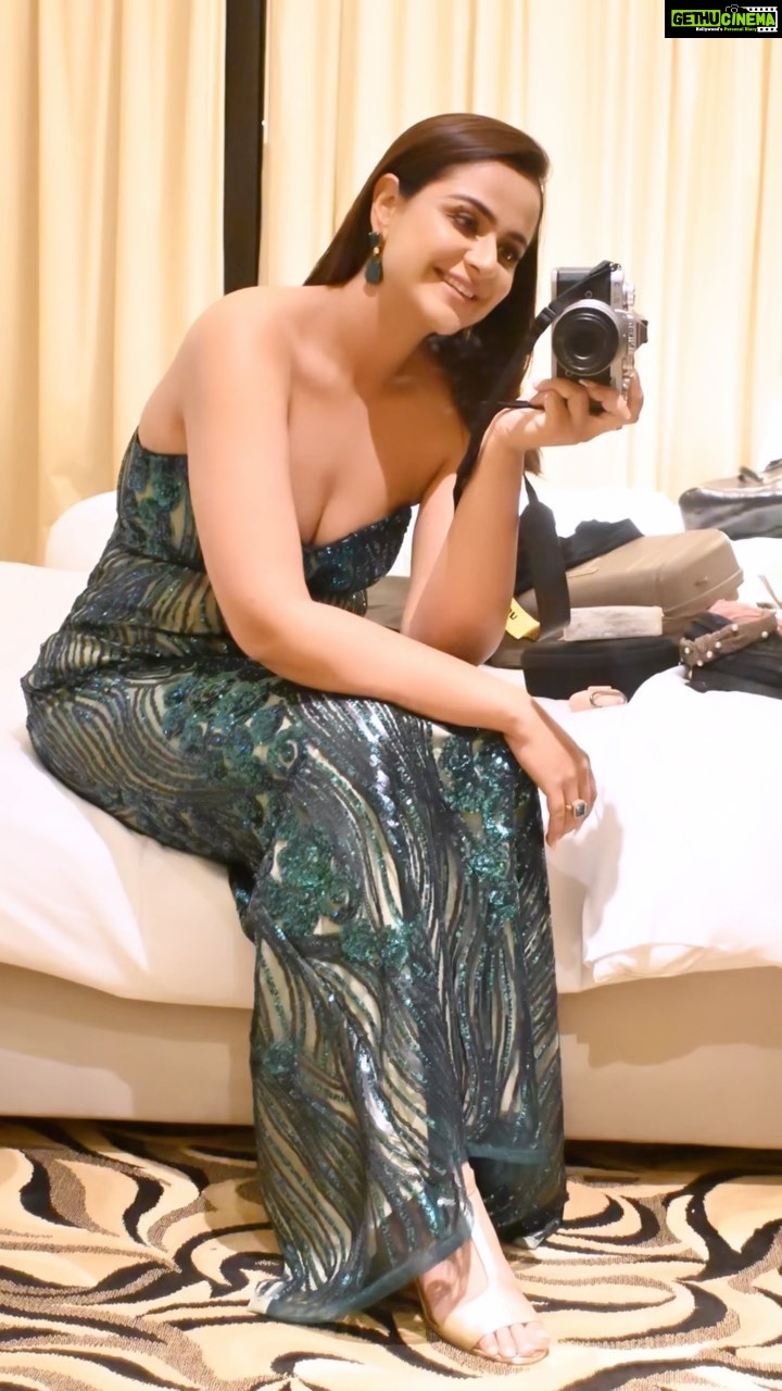 Prachi Tehlan Instagram - Love the song! A lot goes for curating the final look for big events! @rishu812 styled me and the beautiful dress was custom made by dear @rinkooshroffofficial for the IIFA! ❤️ Accessories: @shriparamanijewels MUAH: @sfa_makeover #celebrities #fashion #love #actress #hollywood #actor #instagram #beautiful #entertainment #instagood #follow #style #beauty #like #photography #celebritynews #photooftheday #artist #trending #celebritystyle #india #cute #greencarpet #tbt #IIFA2022 #IIFAabudhabi #awards #IIFA #glamour Abu Dhabi, United Arab Emirates