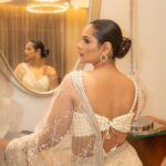 Prachi Tehlan Instagram - SIIMA Day 2 ❤️ Stylist: @rishu812 Wearing : @dlmayaofficial @dlmaya8 Accessories: @sollakdesigns MUAH: @glam_by_barsha Captured by: @reyansh_rahul_photography Event: @siimawards Hilton Dubai Al Habtoor City
