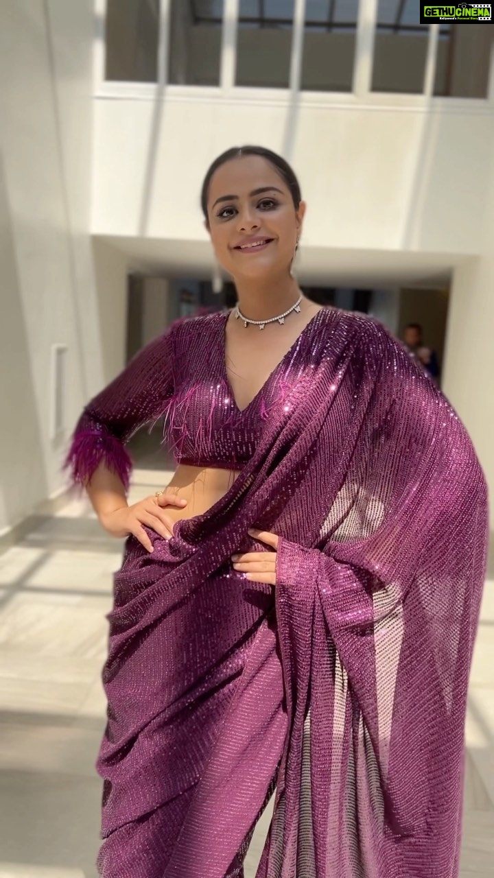Prachi Tehlan Instagram - I am so in love with this song ❤️😍 and you…. Thank you for being there love. Tu nahi hota to mera kya hota 😍 Styled By: @rishu812 Wearing: @vidhiverma112 Accesorries : @kanika_rana_fine_jewellery #reels #trendingreels New York City, N.Y.