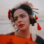 Prachi Tehlan Instagram - HEIWA The ultimate Disaster in Japan Hiroshima may be not just a disaster but history . Here’s the representation of the holding to the roots , tradition , culture and Love after the disaster . Inframe : @prachitehlan Photographed by : @_viishnu_santhosh Concept styling and creative direction : @diljinkrishna Outfit @__ishaheeed___ Mua : @manjucalluna Retouch : @bijth_mohan Photography Team : @afrithhussain Costume Assist : @rash_i_naval