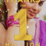 Pragya Nagra Instagram - 1 Million Followers 💫 Thanks for this wonderful edit @riseshinetalent @sathishoffl ✨️