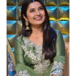 Prajakta Mali Instagram - Count your blessings…🌟 . You are able to laugh, celebrate the festival, eat sweets, shop for your loved ones, roam around… . We should be very grateful for these things.. Shouldn’t we? #kalyug #misery #still #happy#gratitude . Outfit - @kaiaclothing.official Earrings - @sangeetaboochra Styled by - @rajasidatar Assisted by - @sanayaah_vp Makeup - @seemaaofficial Hair - @harsh.a1542