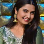 Prajakta Mali Instagram - Count your blessings…🌟 . You are able to laugh, celebrate the festival, eat sweets, shop for your loved ones, roam around… . We should be very grateful for these things.. Shouldn’t we? #kalyug #misery #still #happy#gratitude . Outfit - @kaiaclothing.official Earrings - @sangeetaboochra Styled by - @rajasidatar Assisted by - @sanayaah_vp Makeup - @seemaaofficial Hair - @harsh.a1542