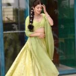 Pranitha Subhash Instagram - Ring ring! 📞 Navratri is calling, and the dance floor awaits🩷