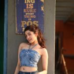 Pranitha Subhash Instagram - When you’re unsure , so you pose in front of quotes that make little sense ✨