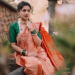 Prarthana Behere Instagram - 🧡 Makeup By:- @mua_prachisabale Jewellery By:- @jizajewellerystudio Photographer:- @gauravk6677 Outfit @zartaricouture Location @sumbaran_mystic Shoot organised by @jizajewellerystudio
