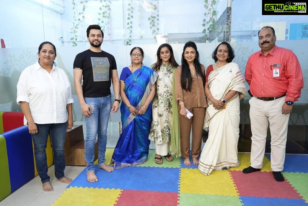 Prarthana Behere Instagram - Dear friends, Recently, I had a chance to visit a world-class therapy centre duly named Singhania Shaping Therapies in Thane. I was literally mesmerised to see that this Therapy Centre make India proud and offers the best of the services under one roof, not only for our people but for clients from 22 countries. It undertakes Occupational, Speech, and ABA Therapy along with Psychological Counselling, Assessment and Remedial Education. It deals with individuals with Autism, ADHD, Learning Disabilities, Cerebral Palsy & Down Syndrome. Connect with them today @shapingtherapies to know how your loved ones can benefit with the result oriented service that they provide. One final thing I noted and learned was that "being special is not a taboo or social stigma". Just accept it and move on by taking their advice. The more you delay, more the pain and agony. The earlier you accept and meet the right team it will help your loved ones to be handled well.. With Love & Affection Prarthana.. sulonianconnect @heemanshudoshi @drmanjirid #shapingtherapies #occupationaltherapy #speechtherapy #autism #adhd #learningdisability #downsyndrome #cerebralpalsy #therapies #results