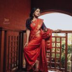 Prarthana Behere Instagram - ❤️ . Makeup By:- @mua_prachisabale Jewellery By:- @jizajewellerystudio Video @pscreativefactory Photographer:- @gauravk6677 Outfit @zartaricouture Location @sumbaran_mystic Shoot organised by @jizajewellerystudio