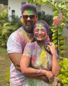 Prarthana Behere Instagram - Colour of love … 💜
Happy Holi everyone 

Pic  by - @meshreysawant 
#happyholi #lifeisbeautiful #happiness #happyme #happyus