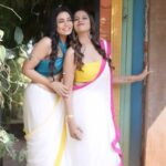 Prarthana Behere Instagram - We नारी .. 2nd look 🤍 White : White is not just a color; it’s an attitude of being simplistic, elegant, and timeless.” Saree 1 - WNW 1c Saree 2 - WNW 1d The white crepe silk fabric drapes luxuriously, offering comfort and style in every fold. The striking yellow and pink borders add a burst of color, symbolizing the joy and energy of Navratri. SAREES ARE EXCLUSIVELY AVAILABLE IN KASAB STORE ,THANE from DUSHERA 😇🙏🏻💜 Special thanks to the team: Manager: @sakshi_stylist Shoot managed and designed By : @jizajewellerystudio 🙏🏻 Mua @mua_prachisabale 😘 Jewellery @jizajewellerystudio 😍 Captured by @gauravk6677 @akshaykumbhar_photography❤️ Draping by @nilam_art1687 🤩 location @bambooandbricksresort 😇 #prarthanabehere #pallavibhide #weनारि #wenaari #wenaarisaree #benaariwenaari #benaari #happiness💕 #newbrand #sareebrand #sareecollection #oursareestory #sareelove #sareelover #saree #wethewomen #sareestyle #bappamorya🙏
