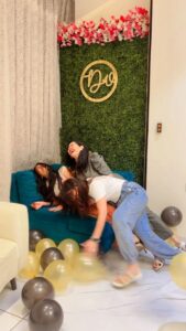 Prarthana Behere Instagram - The 3 of us are Celebrating our friendship along with the 4th anniversary of @dermavilla01 🤪🤪🤪🤪 #happyanniversary #dermavilla Dermavilla