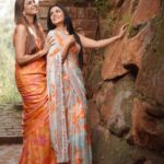 Prarthana Behere Instagram - INTRODUCING We नारी ..... 1st look. Orange colour- The colour that gives you hope that the sun will set only to rise again. Saree 1 :- referenced as WNO 1A, features a delightful chiffon fabric adorned with self-sequencing and an enchanting orange flower motif, creating a perfect blend of tradition and modernity. Saree 2 :- WNO 1B, crafted from luxurious satin silk. Its graceful orange base serves as a canvas for the captivating pink flower motifs, adding a touch of sophistication to your Navratri celebrations. SAREES ARE EXCLUSIVELY AVAILABLE IN KASAB STORE ,THANE from DUSHERA 😇🙏🏻💜 Special thanks to the team: Manager: @sakshi_stylist Shoot managed and designed By : @jizajewellerystudio 🙏🏻 Mua @mua_prachisabale 😘 Jewellery @jizajewellerystudio 😍 Captured by @gauravk6677 @akshaykumbhar_photography❤️ Draping by @nilam_art1687 🤩 location @bambooandbricksresort 😇 #prarthanabehere #pallavibhide #weनारि #wenaari #wenaarisaree #benaariwenaari #benaari #happiness💕 #newbrand #sareebrand #sareecollection #oursareestory #sareelove #sareelover #saree #wethewomen #sareestyle #bappamorya🙏