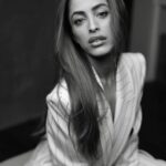 Priya Banerjee Instagram - Raise the bar a lil higher 🩶 @andrasschram @hausizha @nicoledoesmakeup @izhachaudhry Calgary, Alberta
