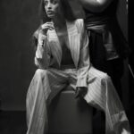 Priya Banerjee Instagram - Raise the bar a lil higher 🩶 @andrasschram @hausizha @nicoledoesmakeup @izhachaudhry Calgary, Alberta