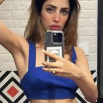 Priya Banerjee Instagram - My kinda blues 💙 Styled by my fav @izhachaudhry thank you for always making me look good💙