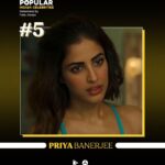 Priya Banerjee Instagram - #gratitude 🙏🏻🧿 #trending @imdb_in @netflix_in