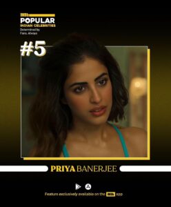 Priya Banerjee Instagram - #gratitude 🙏🏻🧿

#trending 

@imdb_in @netflix_in