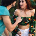 Priya Banerjee Instagram - Unlocking my inner Picasso n one funny face at a time… 🎨🤪 #sunsathiya #BTS YT link- https://youtu.be/ZQAEl-ZMR8g