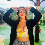 Priya Banerjee Instagram - Playing dress up n staying hydrated this monsoon ☔️💚🌼