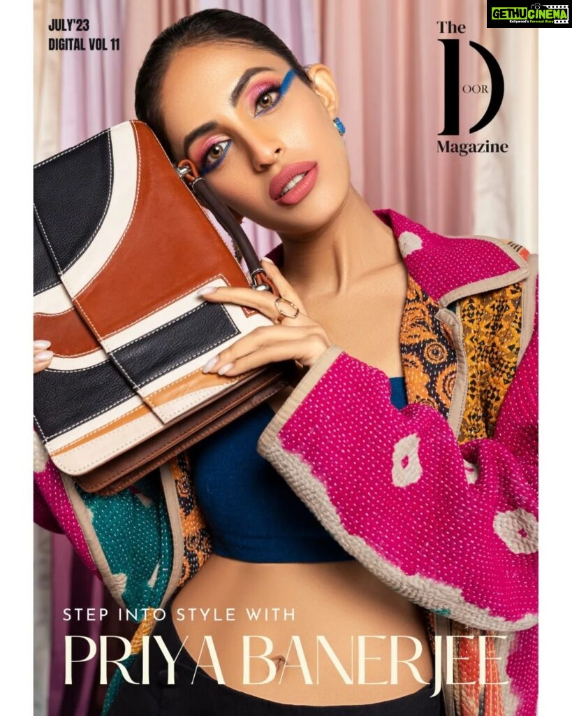 Priya Banerjee Instagram - We bring you an upmost style statement from the one and only Priya Banerjee. Step into style with @priyabanerjee Photographer & Creative Director - @dhruv_vohraphotography Editor at Large & Fashion Director - @jennet_david_william Makeup & Hair - @ankitamanwanimakeupandhair Assistant Stylist - @sreevardhan_keto Assistant Photographer - @b.runphotography Artist management @bling_entertainment Studio @blackframesstudios Post production - @rahuleditingstudio Cover design @adliftmedia Jacket @harkoinyc Bralette and Trouser @shafaque_official Bag @perked.in Jewelry @sollakdesigns Background curtains @drape_story #thedoormagazine #priyabanerjee #digitalcover #digitalart Black Frames Studios