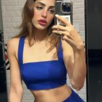 Priya Banerjee Instagram - My kinda blues 💙 Styled by my fav @izhachaudhry thank you for always making me look good💙