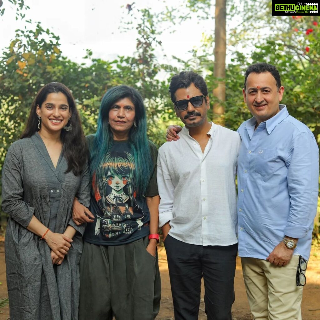 Priya Bapat Instagram - The stars are aligned! ✨ Literally. Our family just got bigger with @priyabapat, as she stars alongside @nawazuddin._siddiqui in our next that promises to thrill you to the core! @sejtherage @vinod.bhanushali @kamleshgori1 #BhaveshMandalia @shyam_sunder_official @bombayfables @hitz.music.official