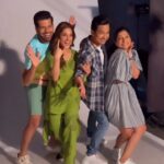 Priya Bapat Instagram - “जर-तर” ची गोष्ट Behind the Curtain: Where Magic is Born, Laughter is Rehearsed, and Dreams Take Center Stage! #bts #behindthescenes #backstage #fullhouse #jartarchigoshta