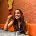 Priya Bapat Instagram - Coffee time! Cheers to filter brews and good vibes. Filter coffee lovers raise your hand 🙋🏻‍♀️ 😄