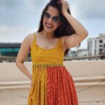 Priya Bapat Instagram - 🌼🌺🌻 Mood Dress @sawenchi