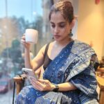 Priya Bapat Instagram - Coffee isn't just a drink, it's an emotion. Can you tell from my face? ☕️😌 Swipe left to know more 😄
