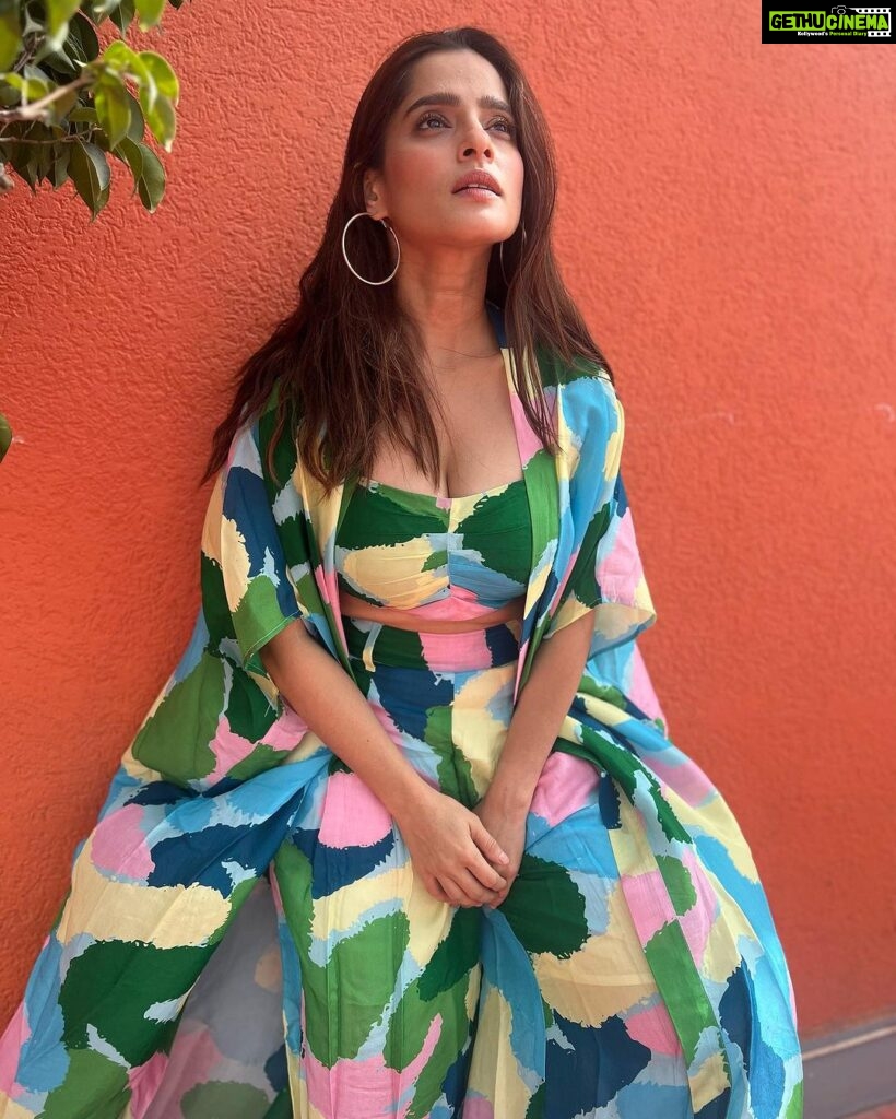 Priya Bapat Instagram - Lookin’ oh so blue-tiful! 💙 Outfit @sorbae.clothing