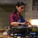Priya Bapat Instagram – When a Vegetarian cooks Mutton for the shot 😅 

#cityofdreams @applausesocial @disneyplushotstar #poornima