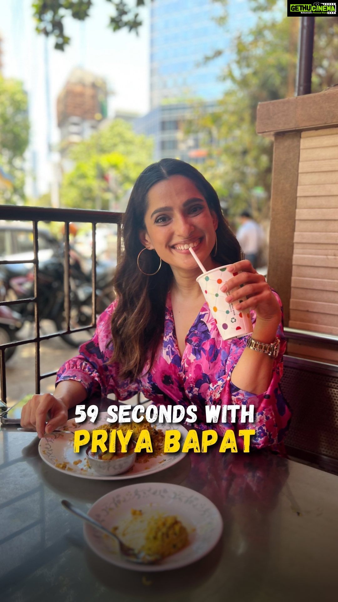 Priya Bapat Instagram - #59Seconds with @priyabapat We met the OG Dadar girl Priya Bapat take us down the memory lane and ate some amazingly delivered good food. Watch the full episode of Tere Gully Mein with Priya Bapat only on our youtube channel! #reels #reelsinstagram #reelsvideo #reelsindia #reelsviral #reelsinsta #reelslovers #trendingreels #trendingsongs #explorepage #fyp