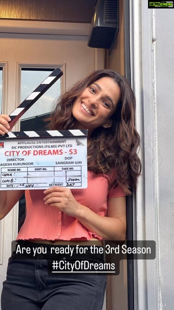 Priya Bapat Instagram - In every interview, people ask me how I feel on the sets of City of Dreams. My answer is simple: it feels like home. The set is filled with warm and dedicated individuals who strive to make every moment the best it can be. It’s a place of happiness and discipline, and I eagerly anticipate returning to this set and embodying this character repeatedly. I express my gratitude to Nagesh sir, Elahe Mam,and Applause. Thank you, I am forever grateful. #cityofdreams #26thmay @disneyplushotstar