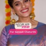 Priya Bapat Instagram - Ganpat Bappa Morya!✨🙏🏻 Join me in the celebrations as I Get Ready With Nykaa for this auspicious festival while sharing some happy memories of how we used to celebrate it in my younger days vs now!🥰 Watch the full video only on Nykaa’s YouTube channel! Are you excited for Bappa’s arrival?😍 #GetReadyWithNykaa #GRWN #GaneshChaturthi #FestiveMakeup #Nykaa