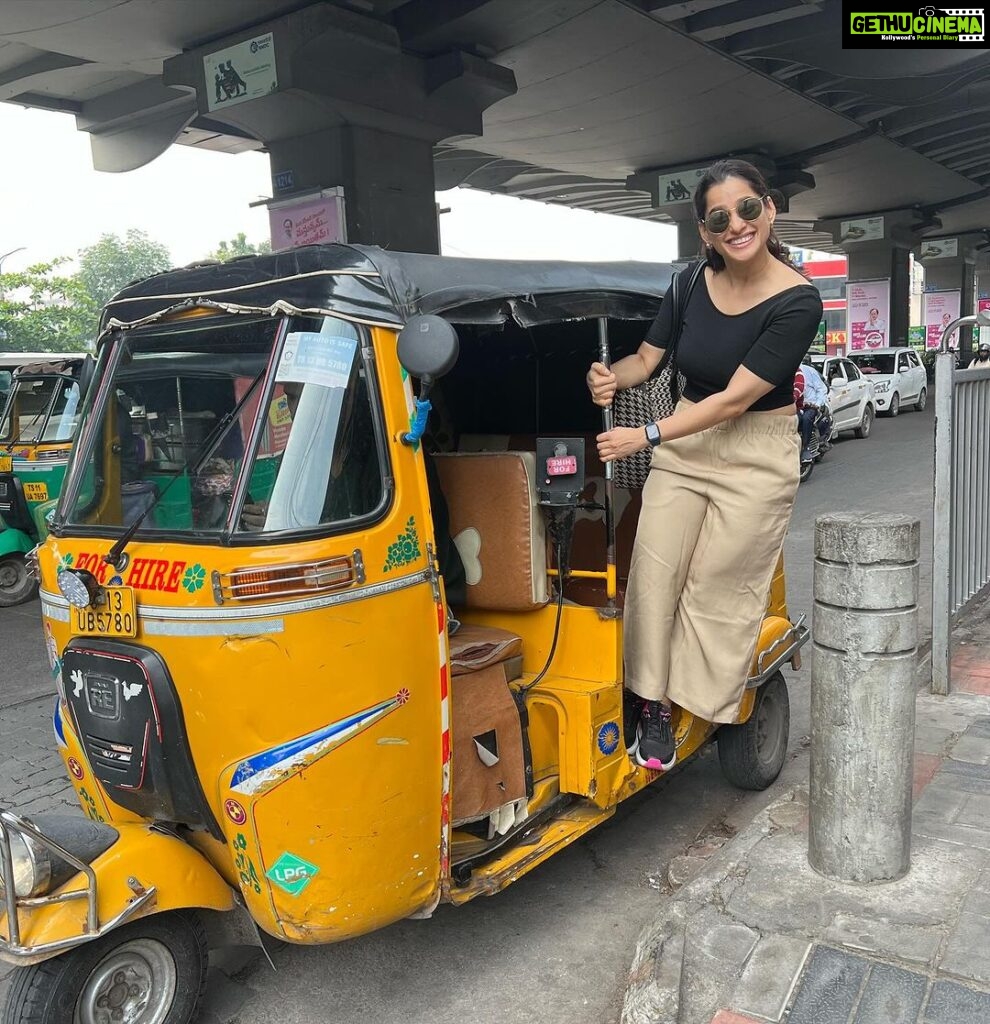 Priya Bapat Instagram - On the streets of Hyderabad 🛺