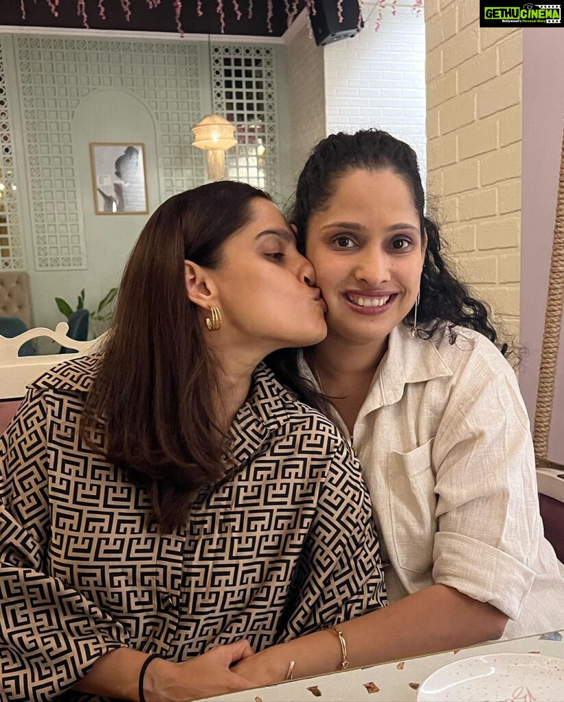 Priya Bapat Instagram - Happy Birthday 😘 @bapatshweta From banging each other's heads on the wall as kids to having each other's back all the time, we are and will always be together! Wishing you the love and infinite success you truly deserve. Happy birthday!