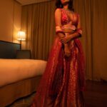 Priya Varrier Instagram - For Kalyan Navaratri🌷 Wearing: @madebymilankochi Styling: @ashna_aash_ Hair: @simran21089 Jewellery: @kalyanjewellers_official Photography: @albert_will.i.am