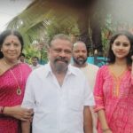 Priyaa Lal Instagram - Woke up with a sad news , M K Arjunan mash is no more. He was truly a legend. He will be remembered for his contribution towards the Indian film industry. May his soul rest in peace. My heartfelt condolences to this family. With MK Arjunan mash, Vidhydaran master and Padmasree Kalamadalam Kshemavathy #throwback #pic #fondmemories