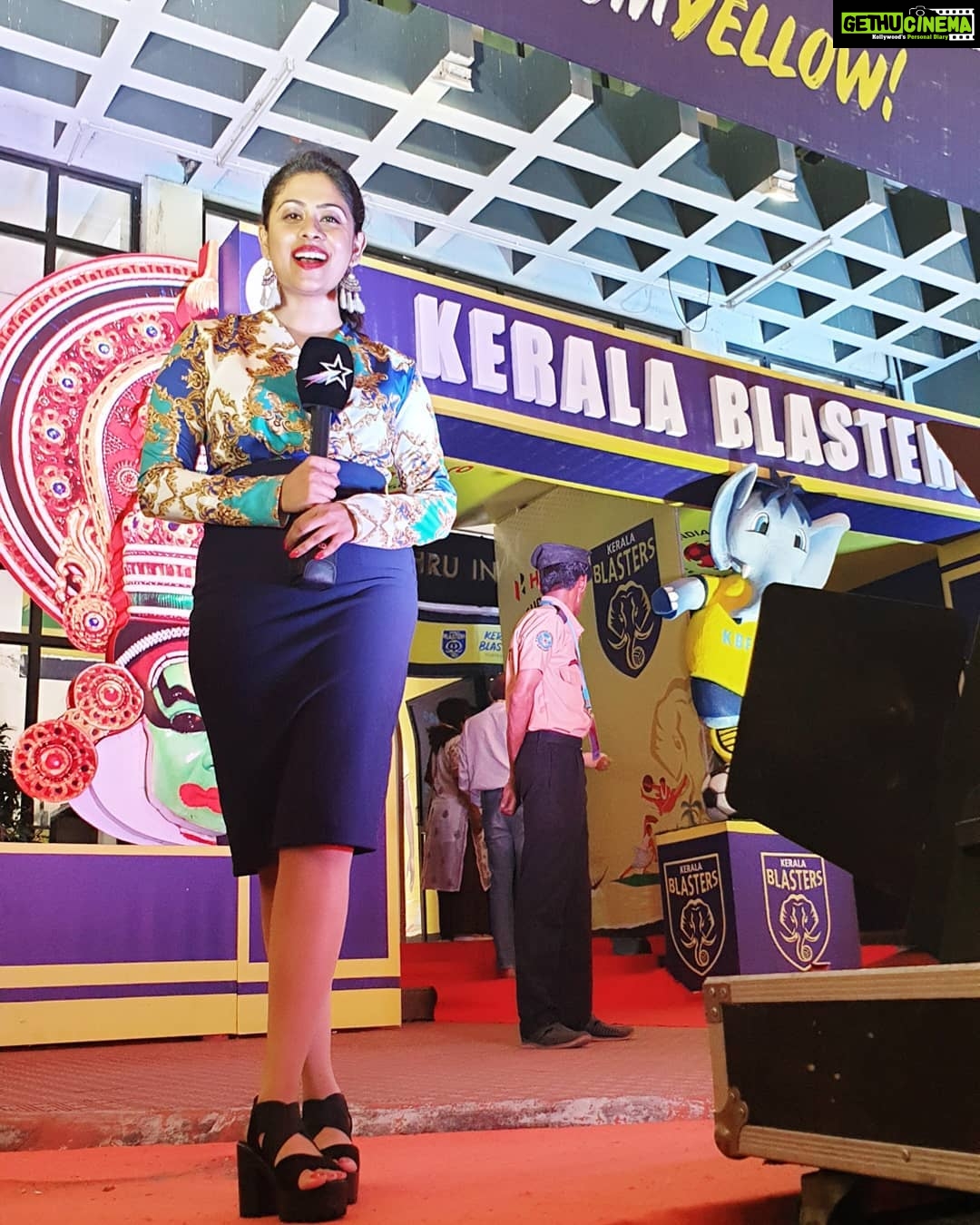 Priyaa Lal - 1.4K Likes - 💛💛
#kbfc #keralablasters #yehhaitruelove #yennumyellow #keralablastersfc #yellow #starsports #matchday #football #kochi #indiansuperleague #footballlife #starsportspresenter #manjappada