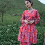 Priyanka KD Instagram - Outfits : @fashion_style_online77 #priyankakholgade #fashion_style_online77 #pune #collaboration #hyderabad #love #life #style #dress #punjabidress #pink Hyderabad