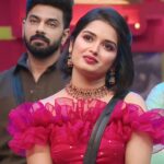 Priyanka M Jain Instagram - Sundayyyy!!! 😍 🤩 Outfit by : @vasree_couture Jewellery: @alluringaccessories.a2 #biggbossseason7 #biggbosstelugu #priyankajain #priyankabb7 #piyu #bb7 #starmaa #disneyplushotstar #BiggBossTelugu7 #priyankaonbbtelugu7 #BiggBossTelugu7 #biggboss7telugu