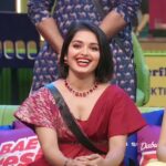 Priyanka M Jain Instagram – Thank you everyone for saving Priyanka from nominations… 

Outfit by : @rayneesbrides
Jewellery: @alluringaccessories.a2

#biggbossseason7 #biggbosstelugu #priyankajain #priyankabb7 #piyu #bb7 #starmaa #disneyplushotstar #BiggBossTelugu7 #priyankaonbbtelugu7 #BiggBossTelugu7 #biggboss7telugu