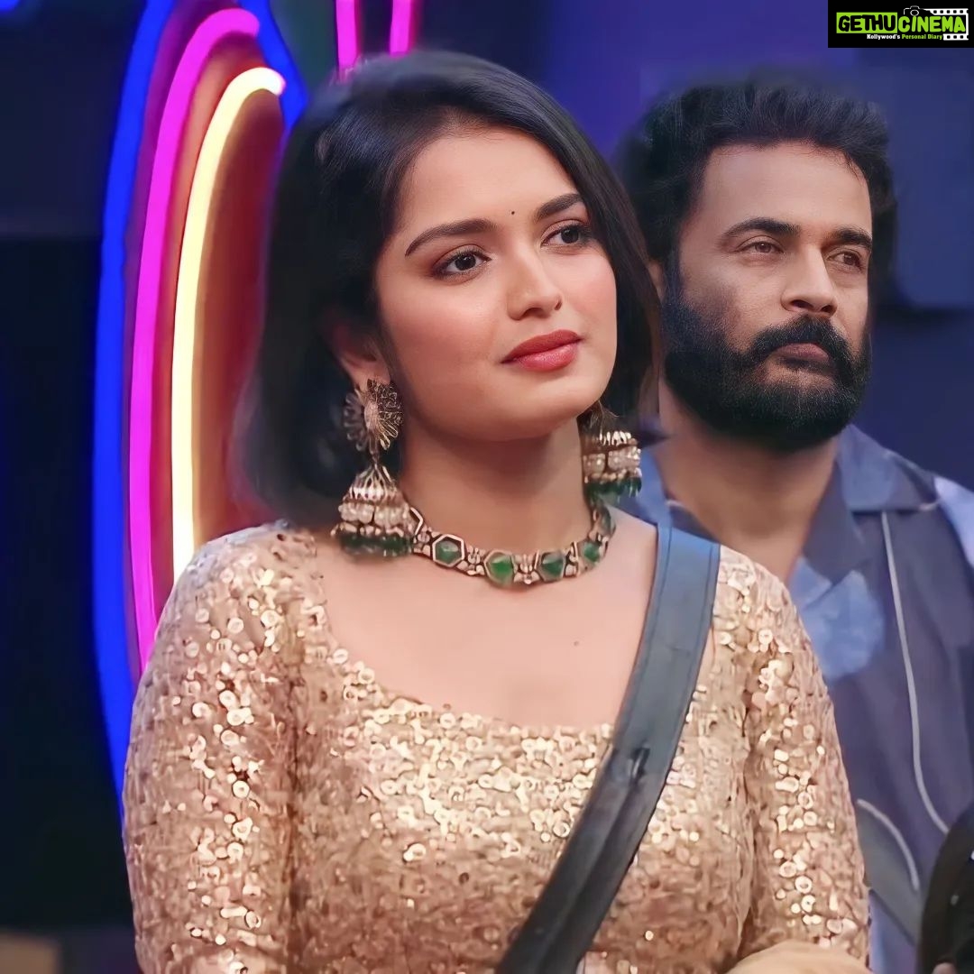 Priyanka M Jain Instagram - Dream it. Believe it. Achieve it. Outfit by : @fleecee_couture Jewellery : @fashioncurvee Blouse : @the_house_of_hues #biggbossseason7 #biggbosstelugu #priyankajain #priyankabb7 #piyu #bb7 #starmaa #disneyplushotstar #BiggBossTelugu7 #priyankaonbbtelugu7 #BiggBossTelugu7 #biggboss7telugu