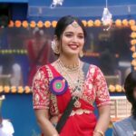 Priyanka M Jain Instagram - Diwali Celebrations in Bigg Boss House! Happy Diwali all 🎆 🎊 outfit by : @nsdesignerstudios jewellery: @alluringaccessories.a2 #biggbossseason7 #biggbosstelugu #priyankajain #priyankabb7 #piyu #bb7 #starmaa #disneyplushotstar #BiggBossTelugu7 #priyankaonbbtelugu7 #BiggBossTelugu7 #biggboss7teluguupdates